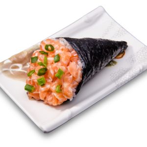 Spicy Salmon Temaki