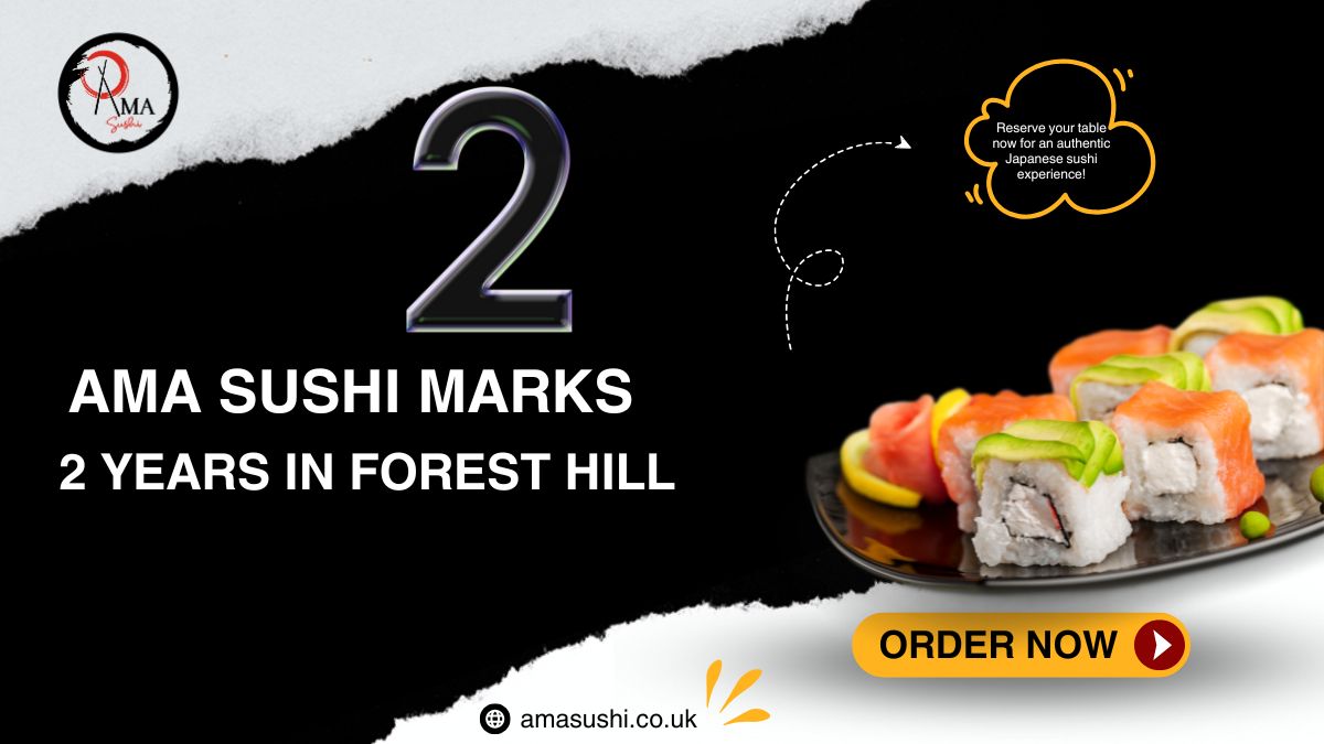Ama Sushi Marks 2 Years in Forest Hill